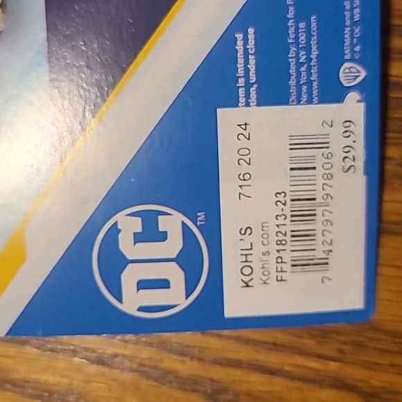 NIP Batman Dog Halloween Costume - Picture 9 of 10